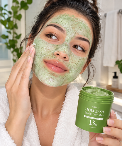 Sivella Holy Basil Bubble Deep Mask