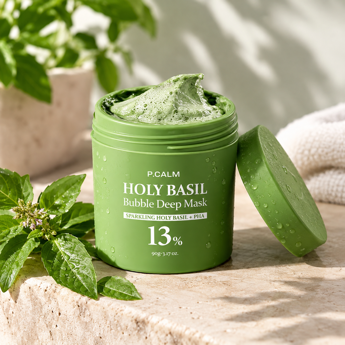 Sivella Holy Basil Bubble Deep Mask