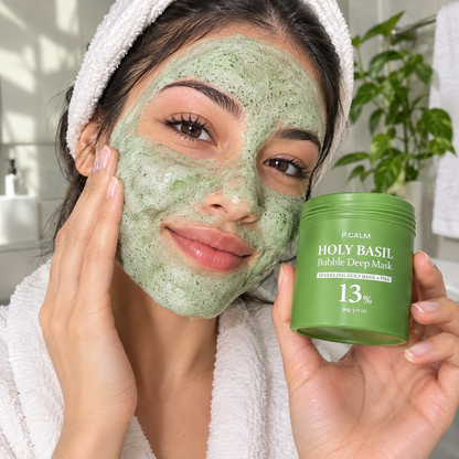 Sivella Holy Basil Bubble Deep Mask